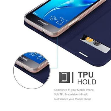 Samsung Galaxy J1 2016 Cover Etui Case (Blå)