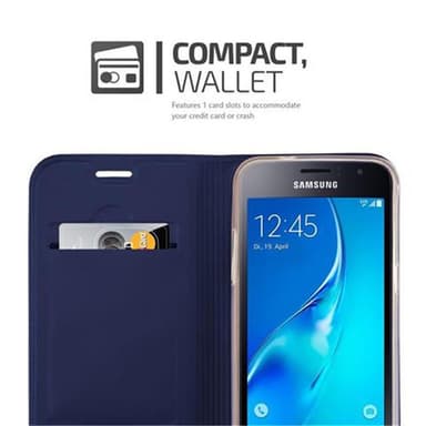 Samsung Galaxy J1 2016 Cover Etui Case (Blå)