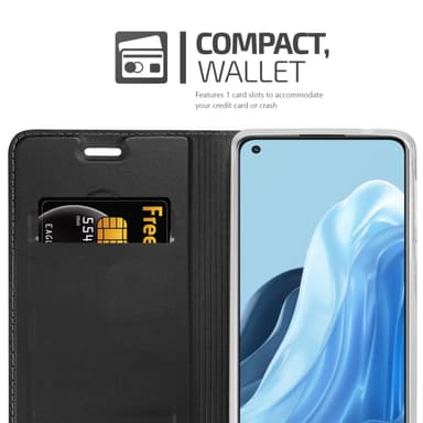Oppo FIND X5 LITE / Reno7 5G Cover Etui Case (Sort)