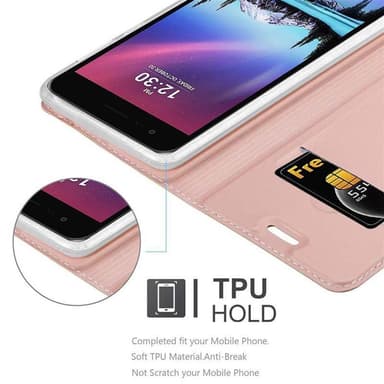 LG K4 2017 Cover Etui Case (Lyserød)