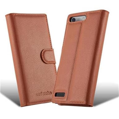 Huawei ASCEND G6 Pungetui Cover Case (Brun)