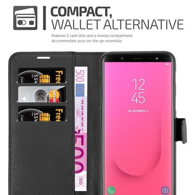 Samsung Galaxy J8 2018 Pungetui Cover Case (Sort)