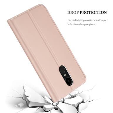 LG K4 2017 Cover Etui Case (Lyserød)