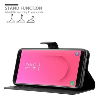 Samsung Galaxy J8 2018 Pungetui Cover Case (Sort)
