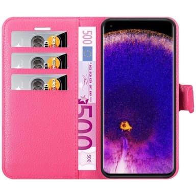 Oppo FIND X5 PRO Pungetui Cover Case (Lyserød)