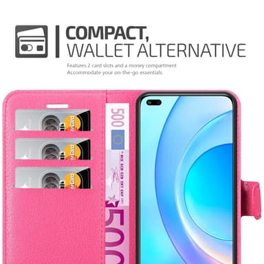 Honor 50 LITE Pungetui Cover Case (Lyserød)