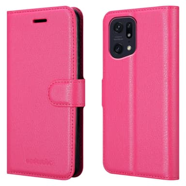 Oppo FIND X5 PRO Pungetui Cover Case (Lyserød)
