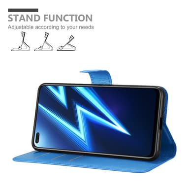 Realme 6 PRO Pungetui Cover Case (Blå)