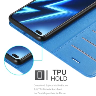 Realme 6 PRO Pungetui Cover Case (Blå)