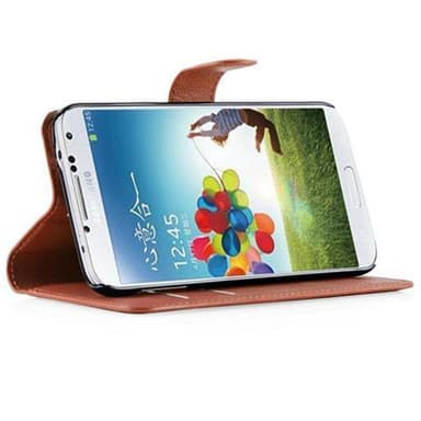 Samsung Galaxy S5 / S5 NEO Pungetui Cover Case (Brun)