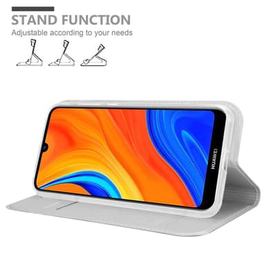 Huawei Y6S Cover Etui Case (Sølv)