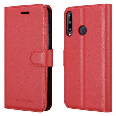 Huawei P40 LITE E Pungetui Cover Case (Rød)