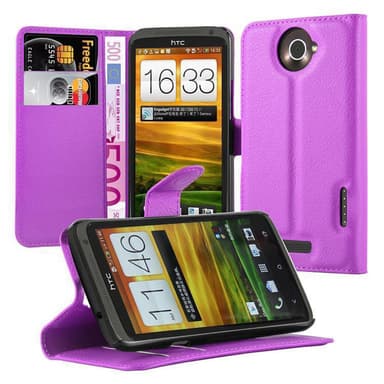 HTC ONE X / X+ Pungetui Cover Case (Lilla)