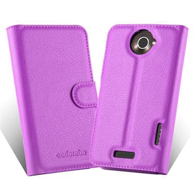 HTC ONE X / X+ Pungetui Cover Case (Lilla)