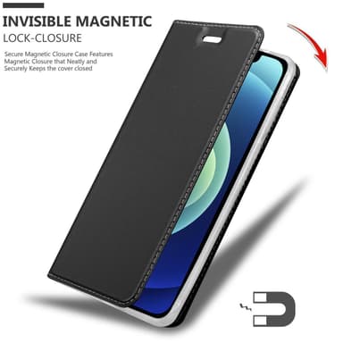 iPhone 12 MINI Cover Etui Case (Sort)