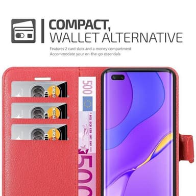Huawei NOVA 7 PRO 5G Pungetui Cover Case (Rød)