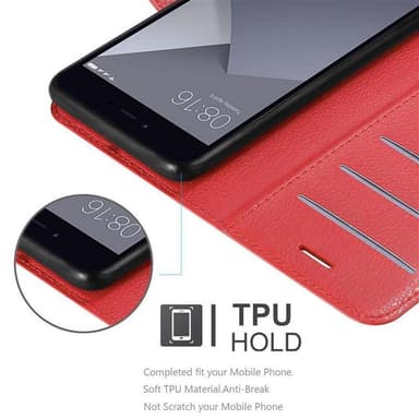 Xiaomi RedMi NOTE 5A Pungetui Cover Case (Rød)