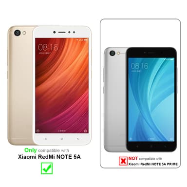 Xiaomi RedMi NOTE 5A Pungetui Cover Case (Rød)