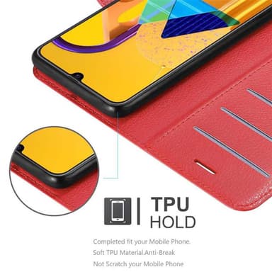 Samsung Galaxy M21 / M30s Pungetui Cover Case (Rød)