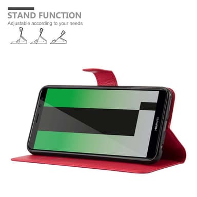 Huawei MATE 10 LITE Pungetui Cover Case (Rød)