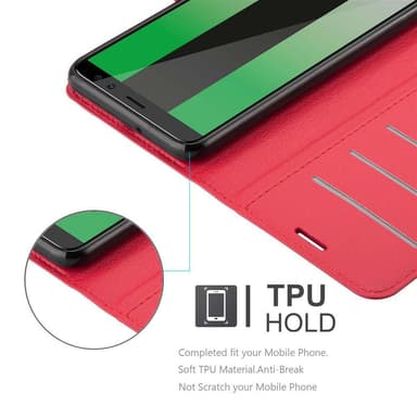 Huawei MATE 10 LITE Pungetui Cover Case (Rød)