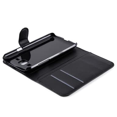 Samsung Galaxy TREND 3 Pungetui Cover Case (Sort)