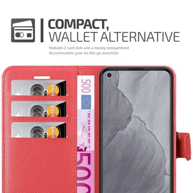 Realme GT Master Pungetui Cover Case (Rød)