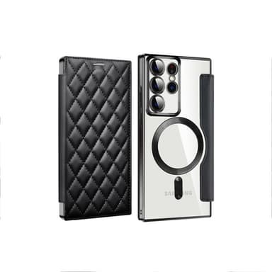 Magnetisk flip læder etui til Samsung Samsung Galaxy S24 Plus