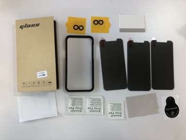 Privat skærmbeskytter af høj aluminiumsglas iPhone 12