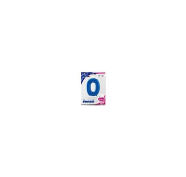 Nummer ""0"" Blå