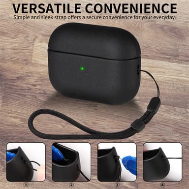 TPU AirPods Beskyttende Cover til AirPods 3 Generation Sort