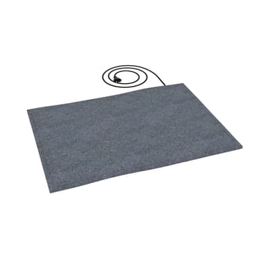 Infrarød Fotvarmematte Bringebærrød - 60x45 - 65 Watt - hallonröd - 60x45-  65 Watt