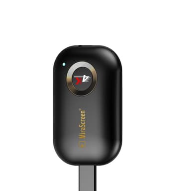 Trådløs HDMI donglemodtager 5G/2.4G 4K G9 Plus Sort