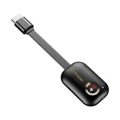 Trådløs HDMI donglemodtager 5G/2.4G 4K G9 Plus Sort