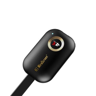 Trådløs HDMI donglemodtager 5G/2.4G 4K G9 Plus Sort