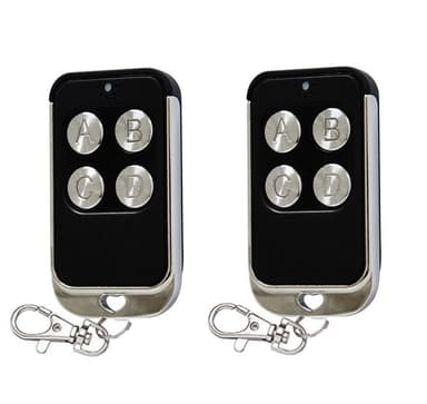 Universal kodekloner - fjernbetjening garageport 433 MHz 2-pakke
