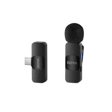 BOYA BY-V10 mini trådløs mikrofon (sort)