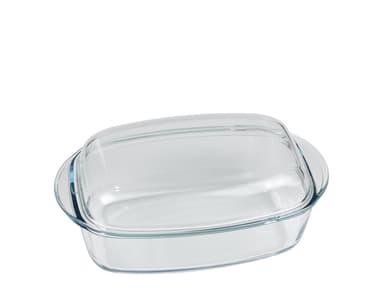 Pyrex Essentials Gryde med låg 4 liter Klar