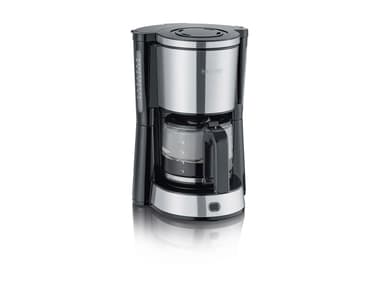 Severin Kaffemaskine 10 kopper 1000 watt Stål/Sort