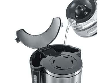 Severin Kaffemaskine 10 kopper 1000 watt Stål/Sort