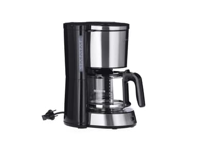 Severin Kaffemaskine 10 kopper 1000 watt Stål/Sort