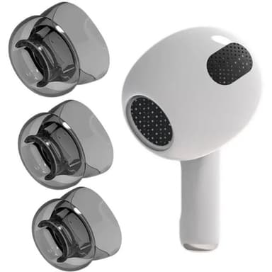 3-par TPE ørepuder AirPods (Gen3) - S/M/L- Sort