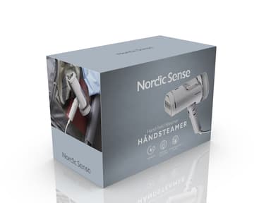 Nordic Sense Håndsteamer 1500 watt Grå