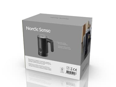Nordic Sense Mælkeskummer Mat sort