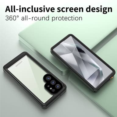 Redpepper FM vandtæt cover til Samsung Galaxy S25 Ultra – Black