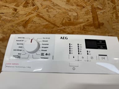 AEG topbetjent vaskemaskine LTR6O622K1 - D14050 - brugt