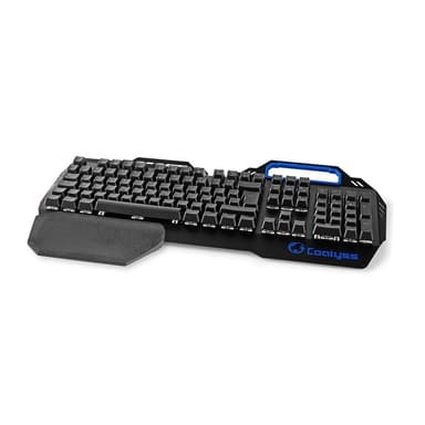 Nedis Wired Gaming Keyboard | USB | Mekaniske Taster | RGB | Fransk | FR layout | USB Drevet | Strømkabellængde: 1.70 m | Gaming