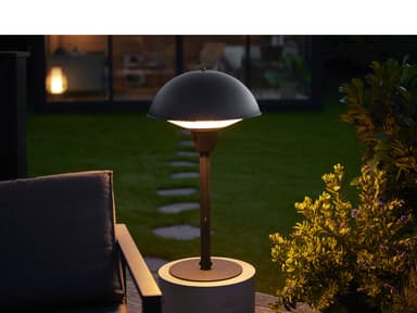 Nordic Sense Terrassevarmer til bord 1500 watt Sort