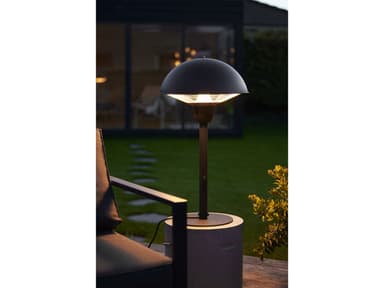 Nordic Sense Terrassevarmer til bord 1500 watt Sort