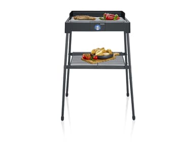 Severin Elgrill m. ben 2200 watt Sort